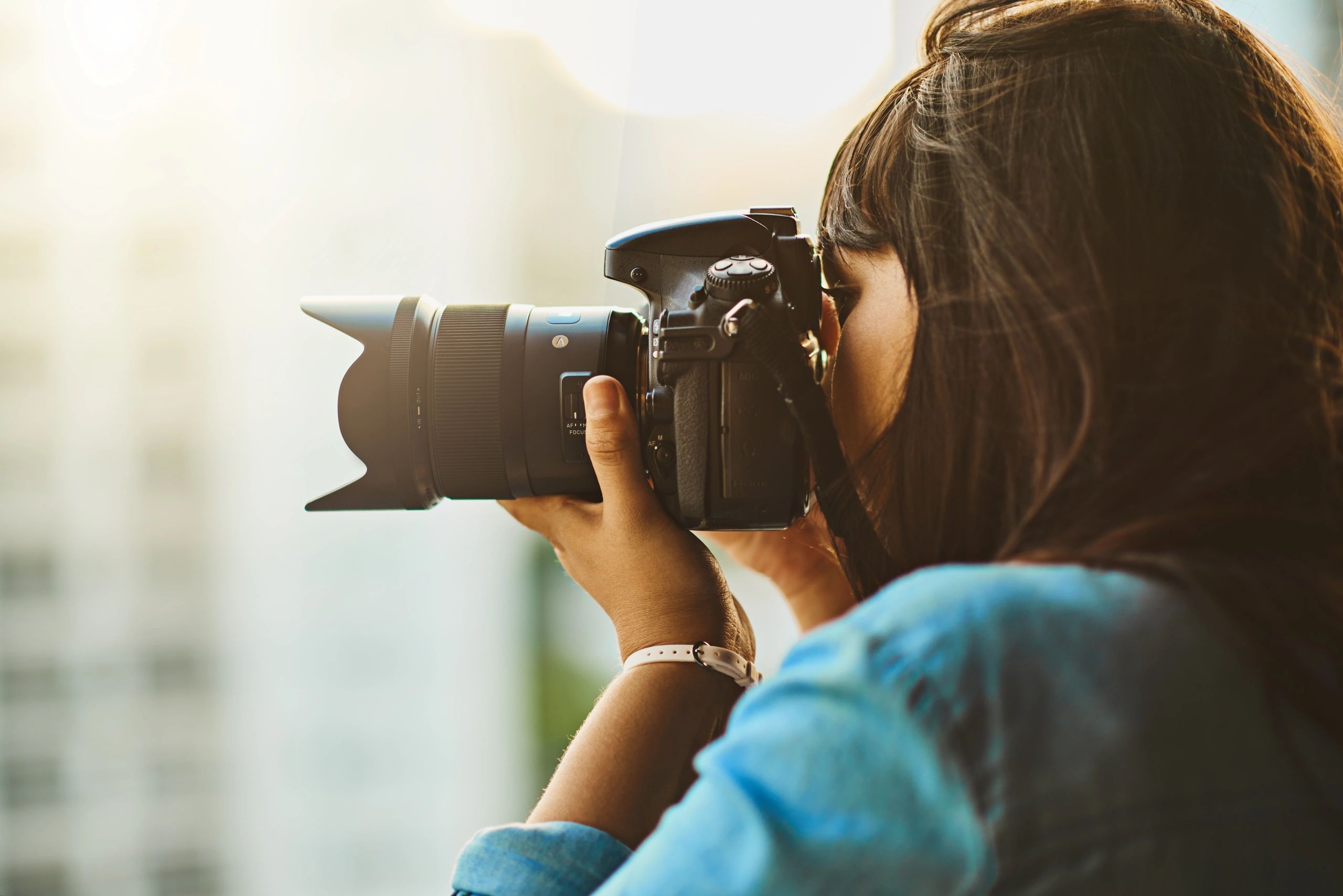 photographer taking pictures